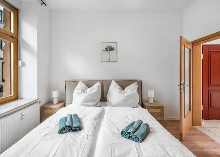 Lehastays - Buckau 16-01 I Balkon I Wlan I Smarttv I Erdgeschoss Lägenhet *